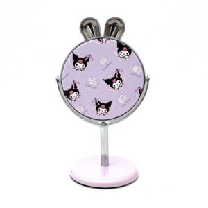 آینه رومیزی خرگوشی کرومی یاسی