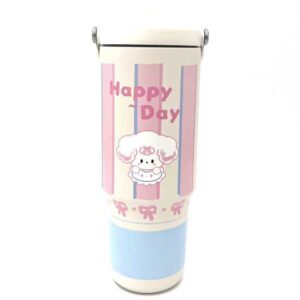 تراول ماگ دسته دار راه راه پاستلی