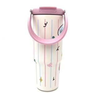 تراول ماگ دسته دار خرگوش صورتی