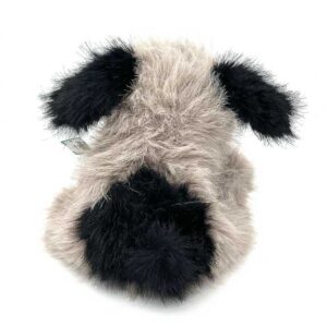 عروسک سگ پشمالو نشسته