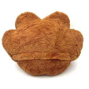 پتو بالشتی پنجه تدی قهوه ای