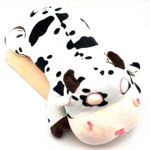 پتو بالشتی گاو خوابیده سفید