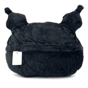 پتو بالشتی کرومی طرحدار مشکی