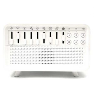 دستگاه بخور و اسپیکر مستطیلی سفید