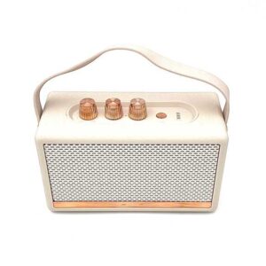 اسپیکر طرح رادیو مستطیلی کرم