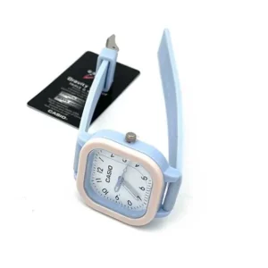 ساعت مچی مربعی کاسیو آبی