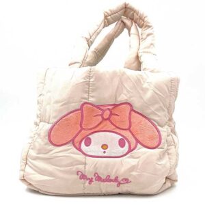 کیف دوشی پفکی ملودی صورتی