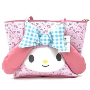 کیف دستی بزرگ ملودی صورتی