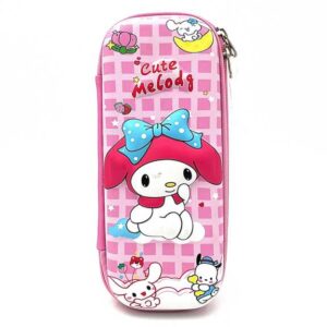 جامدادی کتابی ملودی صورتی