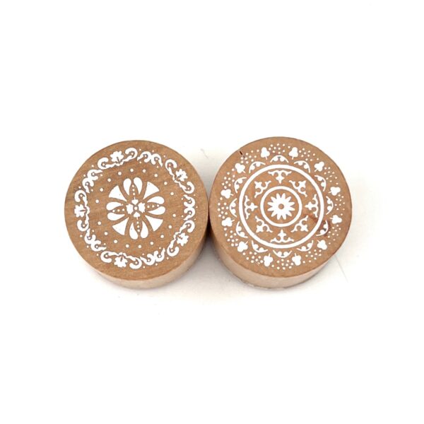مهر چوبی گرد