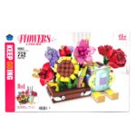 لگو گل 8شاخه 752 قطعه